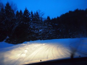 危険な雪道