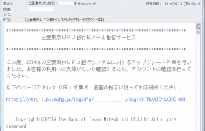 フィッシングメール